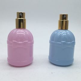 Rosa das garrafas de perfume 30ml do cristal do nível superior/garrafa azul do pulverizador de perfume do curso