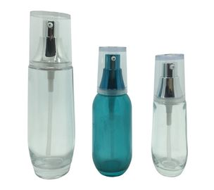 Forme as garrafas mal ventiladas da loção, recipientes de creme cosméticos de 50ml 30ml para grupos do curso