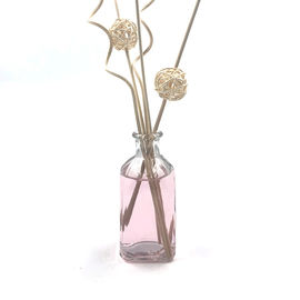 Os juncos Scented o costume de vidro da fragrância das garrafas 100ml do difusor para a decoração da casa/escritório