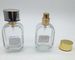 As garrafas de perfume luxuosas claras, 30ml 50ml 100ml esvaziam as garrafas de perfume de vidro do pulverizador
