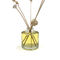 Garrafas de perfume de vidro decorativas luxuosas, difusor de Reed do aroma com tampão original